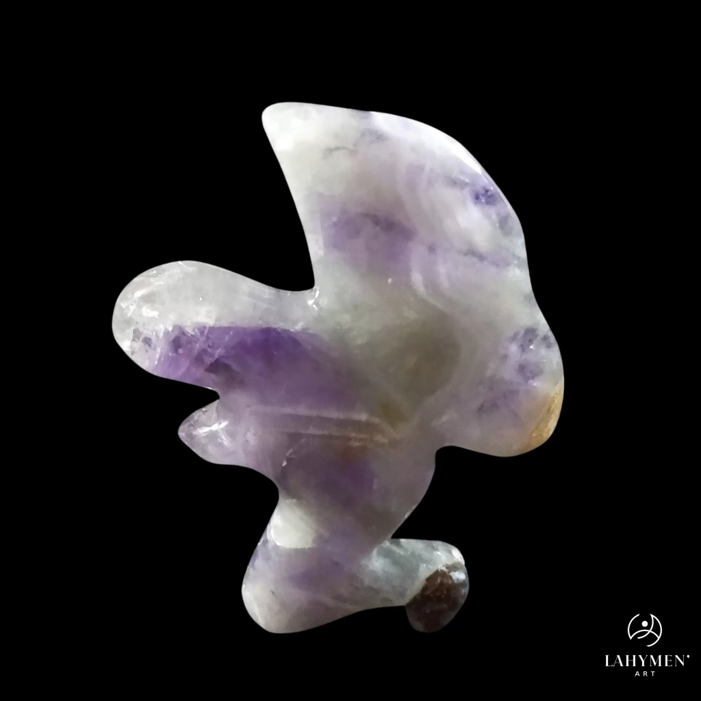 Ange quartz amethyste