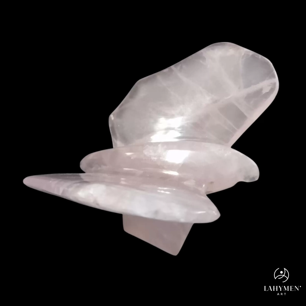 Papillon quartz rose