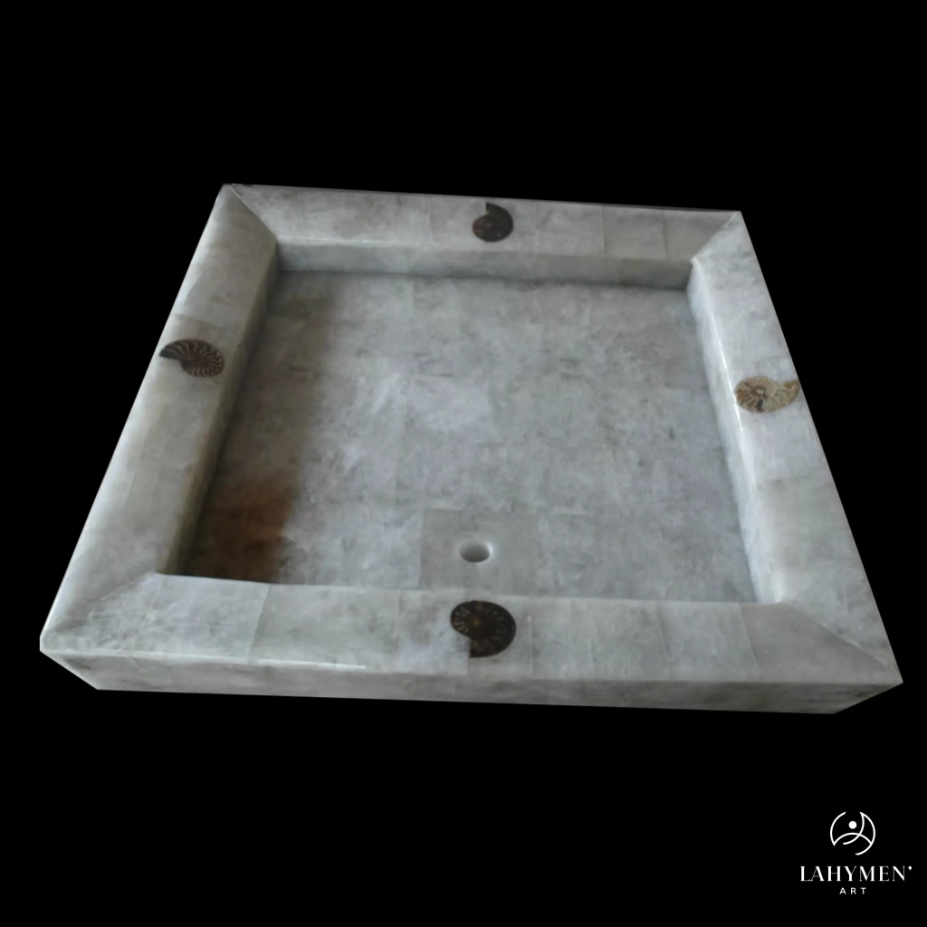 Receveur douche quartz