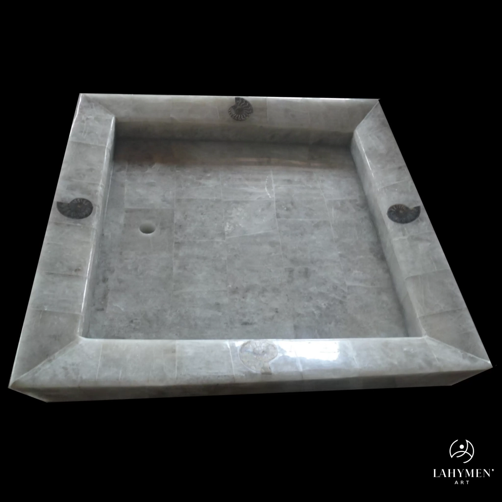 Receveur douche quartz